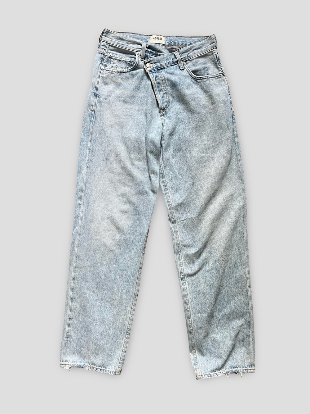 AGOLDE Criss Cross Jeans